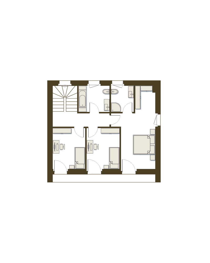 Mitoyennes H - 1er étage